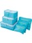 Laundry Pouch Bavul -Valiz Düzenleyici Organizeri Çanta 6'lı Seti (Mavi) (Yurt Dışından) 1
