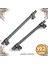 Hisar Eskitme Antik Gümüş Metal 192 mm Mobilya Mutfak Çekmece Dolap Dolabı Kulpu Kulbu Kulpları 1