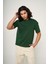 Yeşil Erkek Oversized T-Shirt 1