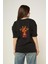 Orange Giraffe Oversized T-Shirt 1