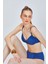 Too Salty Swimwear Kadın Mavi Kot Görünümlü Büzgülü Balenli Toparlayıcı Yüksek Bel Bikini Takımı 24S102ST 2