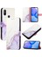 Xiaomi Redmi A2 Pu Deri Mermer Desen Cüzdan Kickstand Için Kılıf (Yurt Dışından) 5