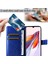Kart ile Xiaomi Redmi 12C Manyetik Kapak Darbeye Kapak Için Flip Case (Yurt Dışından) 3