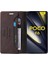 Xiaomi Poco F6 Iki Kart Yuvaları Kickstand Premium Deri Için Flip Case (Yurt Dışından) 5