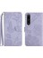 Sony Xperia 1 Vi Çiçekler ve Kelebekler Için Flip Case Pu Deri Flip (Yurt Dışından) 1