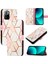 Xiaomi Poco X3 Gt Kickstand Pu Deri Cüzdan Mermer Desen (Yurt Dışından) 5