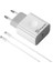 C69D 20W + 1m 18W DC15 Type-C To Type-C Kablolu Pd Şarj Cihazı 1