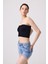 Cottonhill Premium - Kadın Siyah Seamless Straplez Crop Top Büstiyer 4