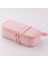Büyük Kapasiteli Kalem Çantası Taşınabilir Çok Renkli Kırtasiye Çantası - Pembe (Yurt Dışından) 1