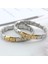 A Haopular Moda Tatlı Taç Kanat Yıldız Yuvarlak Cz Charm Bağlantılar Fit 9mm Bilezik Paslanmaz Çelik Dıy Takı Yapımı DJ013 (Yurt Dışından) 3