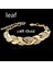 21CM Tarzı Mavi Lüks Aşk Örgülü Yaprak Bilezik Charm Kristal Düğün Bilezikler Kadınlar Için Yıldönümü Sevgililer Günü Hediyeleri Pulseras Mujer (Yurt Dışından) 5