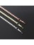 17CM Tarzı H216 Yuvarlak Gökkuşağı 4 mm Zirkon Tenis Bilezikler Kadın Erkek Trendy Gümüş Renk Kısa Zincir Bileklik El Takı Aksesuarları H027 (Yurt Dışından) 5