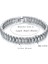 SL166AS Tıknaz Erkek El Zincir Bilezikler Erkek Bijoux Altın Gümüş Renk Zincir Bağlantı Bilezik Erkekler Takı Için Pulseira Masculina (Yurt Dışından) 1
