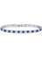 19CM Tarzı H227 Renkli Zirkon Tenis Bilekliği Bileklik Kadınlar Için Lüks Gümüş Renk 4mm Gökkuşağı Kristal El Zincir Takı Arkadaş Hediyeler H027-M (Yurt Dışından) 1