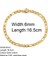 J Tarzı 6mm-16.5cm A-Z Ilk Mikro Açacağı Kübik Zirkon Mektup Charm Paslanmaz Çelik Figaro Zincir Bilezikler Kadınlar Için Severler Takı Hediye Bileklik (Yurt Dışından) 1