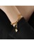 B0944 316L Paslanmaz Çelik Zincir Bileklik Kalp Kolye Bilezikler Kadınlar Için Boncuklu Pulsera Nefis Doğal Taş Bilezik Kadın (Yurt Dışından) 4