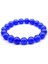 12MM Tarzı No.2 Boyutu Doğal Sarı Kırmızı Mavi Beyaz Taş Boncuk Esneklik Halat Erkek Kadın Yeşim Bilezik Hediyeler Pulseras (Yurt Dışından) 1