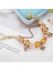 21CM Tarzı IMG-3568.5 Altın Kristal Aşk Kalp Charm Bilezik ve Bilezikler Altın Renk Kadınlar Için Güzel Bilezikler Takı Pulseira Feminina (Yurt Dışından) 5
