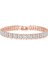 17CM Tarzı H161 Gökkuşağı Buzlu Out Kristal Tenis Zirkon Bilezikler Kadın Erkek Trendy Unisex Aksesuarları Kareler Cz Zinciri El Takı H167 (Yurt Dışından) 1