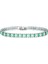 17CM Tarzı H223 Gökkuşağı Buzlu Out Kristal Tenis Zirkon Bilezikler Kadın Erkek Trendy Unisex Aksesuarları Kareler Cz Zinciri El Takı H167 (Yurt Dışından) 1