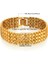 SL789G13 Erkek Bilezik MEN18MM Erkek Altın Renk Zincir Bağlantı Bilezikler 20 cm Rahat Yıldız Bağlantı Takı Pulseiras SL789 (Yurt Dışından) 3