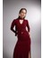 Empressmoda Serre Bluz Bordo 1