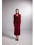 Empressmoda Serre Bluz Bordo 4