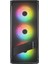 Blade Mesh Temperli Camlı 600W 80+ Siyah 4*12CM Sabit Rgb Fan Atx Mid-T Gaming Oyuncu Kasası 3