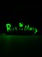 Rick And Morty - Rgb LED Işıklı 3 Boyutlu Tabela - 20CM x 8cm x 2cm (Bluetooth Kontrollü) 4