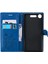 Sony Xperia Xperia Için Kart Yuvası Standı ile Flip Case Kickstand Pu (Yurt Dışından) 5