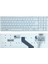 Acer Aspire E1-532, E1-570, E1-572 Klavye (Beyaz) 1