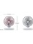 D77 Masaüstü Otomatik Sarılma Hhead Fan Sessiz Taşınabilir Ev Ofis Yurt USB Fan Fildişi (Yurt Dışından) 4