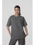 Yüksek Kalite Kompakt Unisex Oversize Sade T-Shirt 3