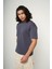 Black Blue Retro Oversized T-Shirt 3