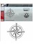 Pusula 4x4 Offroad Adventure Kamp Araba Oto Karavan Motosiklet Sticker 00080 1