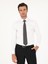 Erkek Beyaz Slim Fit Pamuk Klasik Gömlek 50285570-VR013 3