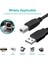 1.5 M USB Yazıcı Kablosu USB 2.0 Yazıcı Tarayıcı Kablosu 3