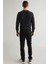 Erkek Siyah Slim Fit Pantolon 2