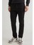 Erkek Siyah Slim Fit Pantolon 5