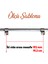 Hisar Krom Düz Metal Kulp 192 mm Mobilya Çekmece Mutfak Dolabı Kulbu 3