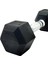 Hex Dambıl Kauçuk Altıgen Dambıl Hex Dumbbell 1 Adet 4