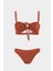 Premium Büzgü Detaylı Luna Slim Fit Kadın Bikini Üstü 1