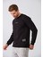 Erkek Nakışlı Slim Fit Bisiklet Yaka Sweatshirt 3 Iplilk Şardonlu Kumaş 3