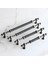 Ladin Antik Gümüş Metal Kulp 224 mm Mobilya Çekmece Mutfak Dolabı Kulbu 4