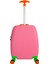 Tekno Trust 1'li WX-412 Şapkalı Kız Pembe Kız Çocuk Valizi Parça Mevcut Değil 100% Saf Küçük (Kabin) Boy Pembe 5
