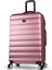 Tekno Trust Düz Colors Abs Büyük Boy Rose Gold Valiz Plastik 100% Saf Pembe Büyük Boy Günlük 1