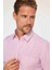 Erkek Slim Fit Dar Kesim Uzun Kollu %100 Pamuk Keten Doku Düğmeli Yaka Gömlek 3