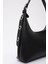 Tekno Trust Ek Özellik Mevcut Değil Siyah SHK82 Baget Model Tek Bölmeli Kadın Suni Deri Kol ve Omuz Çantası U:1 5