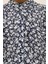 Viskon Desenli Elbise Floral 3