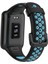 Xiaomi Mi Band 7 Pro Uyumlu Spor Çift Renk Delikli Silikon Kordon Kayış 2